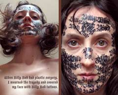 jillian mcdonald billy bob face tattoo